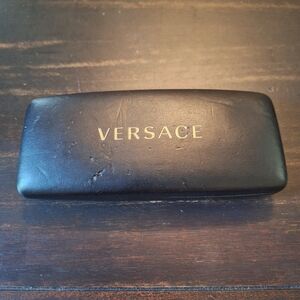 🔥 Versace Black Eyewear Case